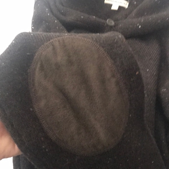 Men’s Brown Shawl Neck Sweater - Picture 5 of 6